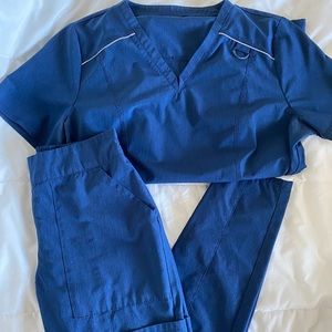 Jaanuu navy scrub set